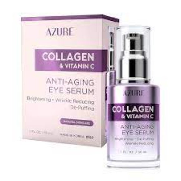 Azure Collagen & Vitamin C Anti-Aging Eye Serum NWT - Picture 1 of 6